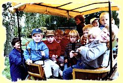 Kindergartenausflug mit dem Kremser